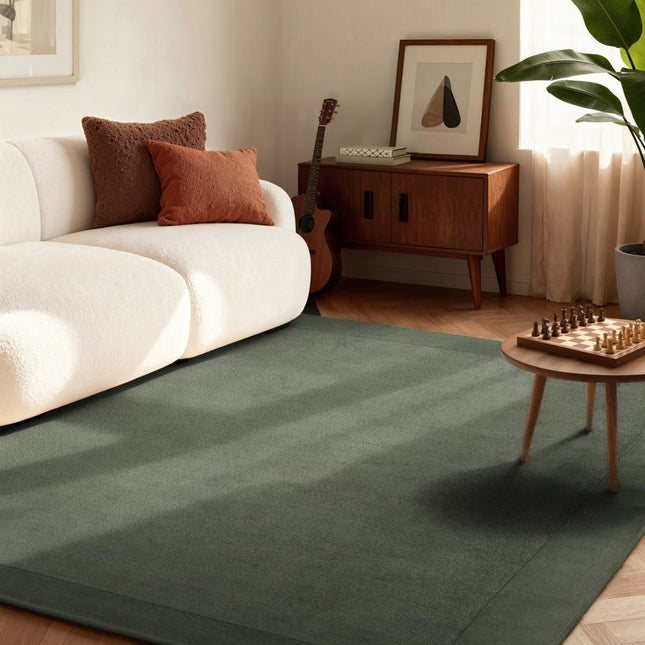Wollen vloerkleden - Villeroy & Boch 1812 wollen vloerkleed Kivi Naturel Groen - Vloerkledenloods