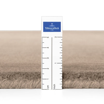 Wollen vloerkleden - Villeroy & Boch 1812 wollen vloerkleed organisch rond Kivi Naturel Beige - Vloerkledenloods