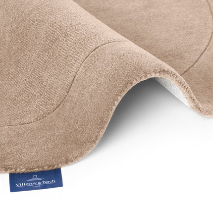 Wollen vloerkleden - Villeroy & Boch 1812 wollen vloerkleed organisch rond Kivi Naturel Beige - Vloerkledenloods