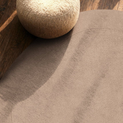Wollen vloerkleden - Villeroy & Boch 1812 wollen vloerkleed organisch rond Kivi Naturel Beige - Vloerkledenloods