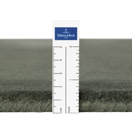 Wollen vloerkleden - Villeroy & Boch 1812 wollen vloerkleed organisch rond Kivi Naturel Groen - Vloerkledenloods