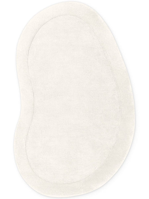 Wollen vloerkleden - Villeroy & Boch 1812 wollen vloerkleed organische vorm Kivi Naturel Crème - Vloerkledenloods