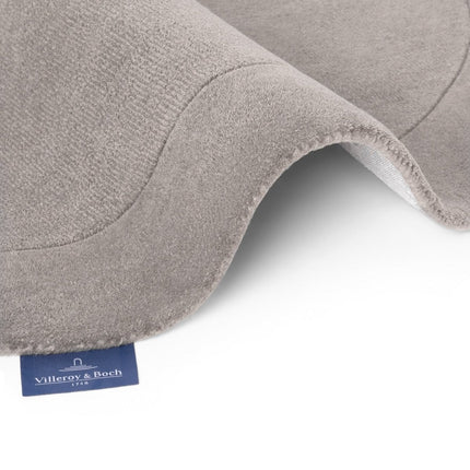 Wollen vloerkleden - Villeroy & Boch 1812 wollen vloerkleed organische vorm Kivi Naturel Grijs - Vloerkledenloods