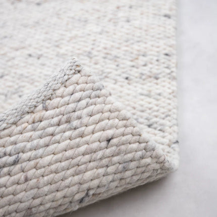 Wollen Vloerkleden - Wollen vloerkleed Novara Ivory/Grey Eva Interior - Vloerkledenloods