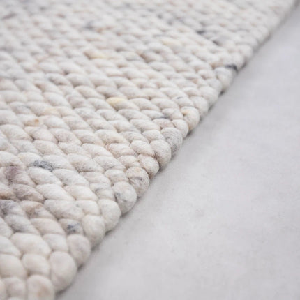 Wollen Vloerkleden - Wollen vloerkleed Novara Ivory/Grey Eva Interior - Vloerkledenloods