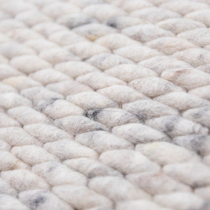 Wollen Vloerkleden - Wollen vloerkleed Novara Ivory/Grey Eva Interior - Vloerkledenloods