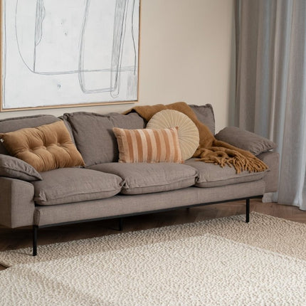 Wollen Vloerkleden - Wollen vloerkleed Nuta beige - Interieur05 - Vloerkledenloods