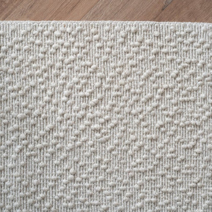 Wollen Vloerkleden - Wollen vloerkleed Nuta ivoor/wit - Interieur05 - Vloerkledenloods