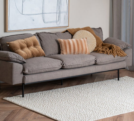 Wollen Vloerkleden - Wollen vloerkleed Nuta ivoor/wit - Interieur05 - Vloerkledenloods