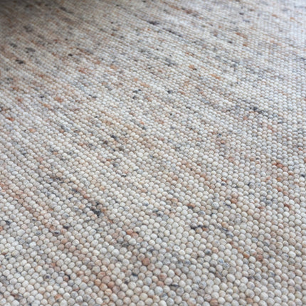 Wollen Vloerkleden - Wollen vloerkleed Sienna Ash Brown Eva Interior - Vloerkledenloods