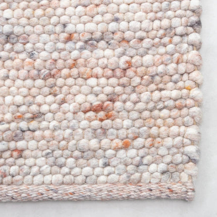 Wollen Vloerkleden - Wollen vloerkleed Sienna Beige/Burgundy Eva Interior - Vloerkledenloods