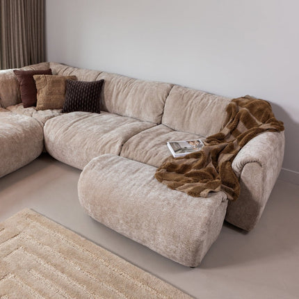 Wollen Vloerkleden - Woood vloerkleed Alicia Wol Zand 170x240cm - Vloerkledenloods