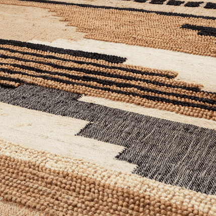 Wollen Vloerkleden - Woood vloerkleed Liberal Naturel Melange 170x240cm - Vloerkledenloods