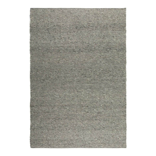 Wollen vloerkleed Antraciet - Cobble Stone - Vloerkledenloods