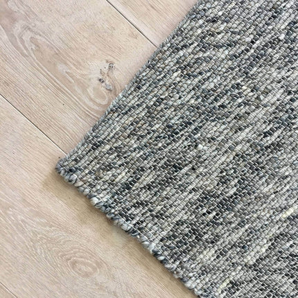 Wollen vloerkleed Antraciet - Cobble Stone - Vloerkledenloods
