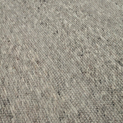 Wollen vloerkleed Antraciet - Cobble Stone - Vloerkledenloods