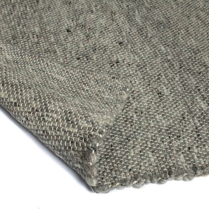 Wollen vloerkleed Antraciet - Cobble Stone - Vloerkledenloods