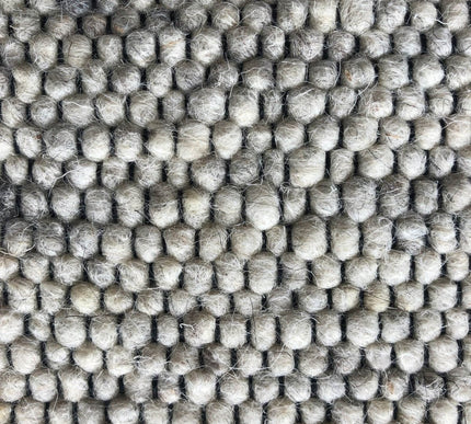 Wollen vloerkleed Basilicaal Black Warp nr.10 Basic Pallio by Brinker - Vloerkledenloods