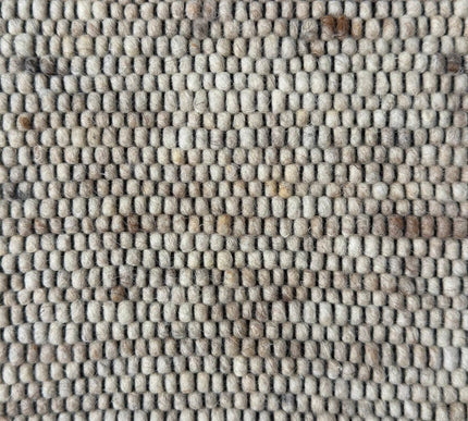 Wollen vloerkleed Basilicaal Black Warp nr.12 Basic Pallio by Brinker - Vloerkledenloods