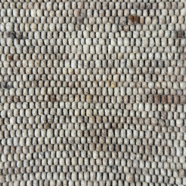 Wollen vloerkleed Basilicaal Black Warp nr.12 Basic Pallio by Brinker - Vloerkledenloods