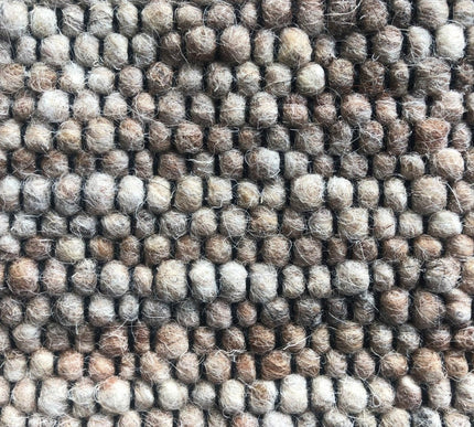 Wollen vloerkleed Basilicaal Black Warp nr.126 Basic Pallio by Brinker - Vloerkledenloods