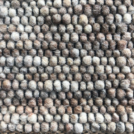 Wollen vloerkleed Basilicaal Black Warp nr.126 Basic Pallio by Brinker - Vloerkledenloods