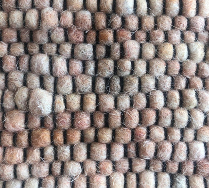 Wollen vloerkleed Basilicaal Black Warp nr.131 Basic Pallio by Brinker - Vloerkledenloods