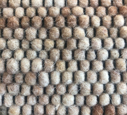 Wollen vloerkleed Basilicaal Black Warp nr.133 Basic Pallio by Brinker - Vloerkledenloods