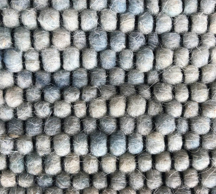 Wollen vloerkleed Basilicaal Black Warp nr.151 Basic Pallio by Brinker - Vloerkledenloods