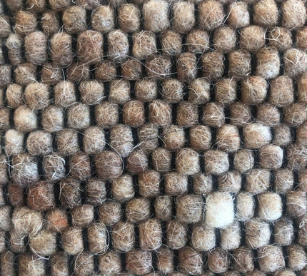 Wollen vloerkleed Basilicaal Black Warp nr.224 Basic Pallio by Brinker - Vloerkledenloods