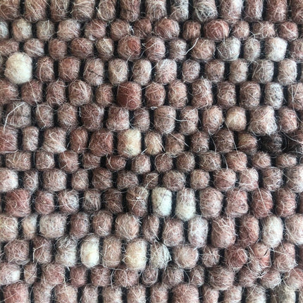Wollen vloerkleed Basilicaal Black Warp nr.234 Basic Pallio by Brinker - Vloerkledenloods