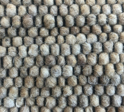 Wollen vloerkleed Basilicaal Black Warp nr.262 Basic Pallio by Brinker - Vloerkledenloods