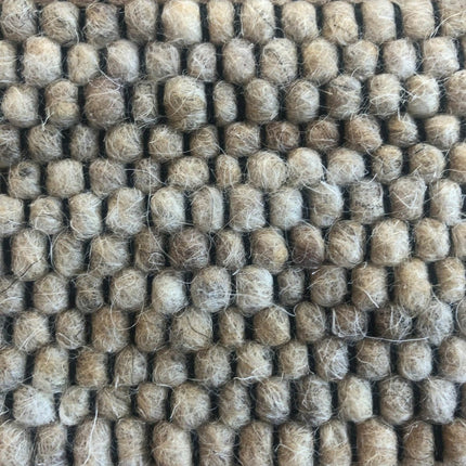 Wollen vloerkleed Basilicaal Black Warp nr.262 Basic Pallio by Brinker - Vloerkledenloods