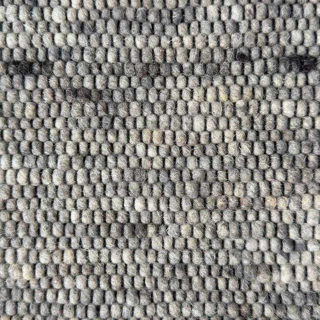 Wollen vloerkleed Basilicaal Black Warp nr.28 Basic Pallio by Brinker - Vloerkledenloods