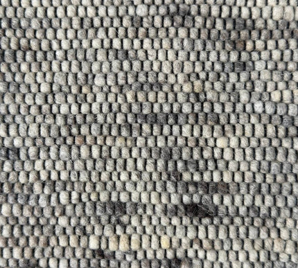 Wollen vloerkleed Basilicaal Black Warp nr.80 Basic Pallio by Brinker - Vloerkledenloods