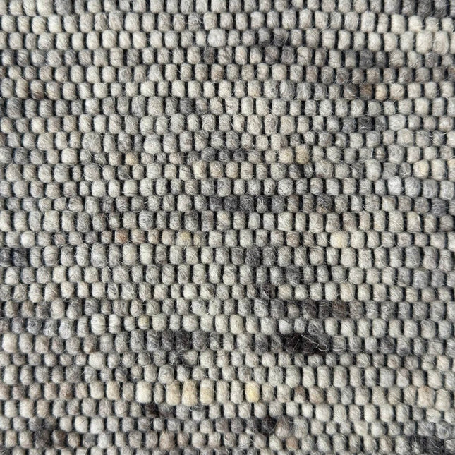 Wollen vloerkleed Basilicaal Black Warp nr.80 Basic Pallio by Brinker - Vloerkledenloods