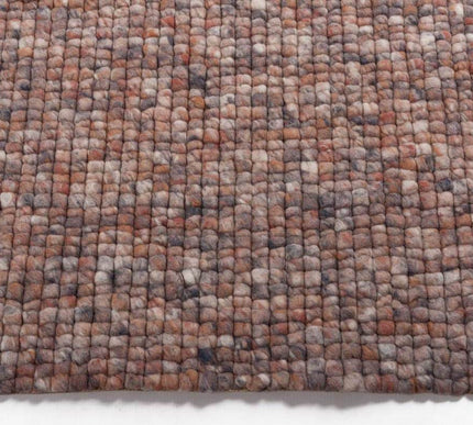 Wollen vloerkleed beach life taupe/multi 93 - Karpi - Vloerkledenloods
