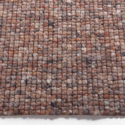 Wollen vloerkleed beach life taupe/multi 93 - Karpi - Vloerkledenloods