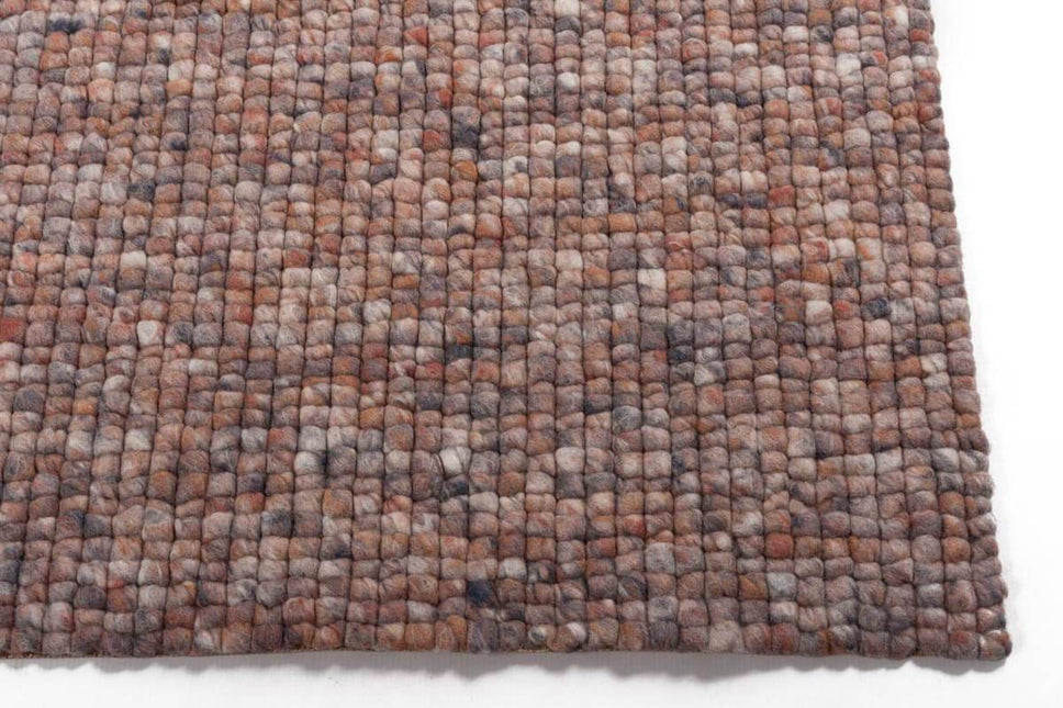 Wollen vloerkleed beach life taupe/multi 93 - Karpi - Vloerkledenloods