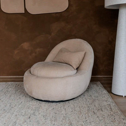 Wollen Vloerkleed Beige/Wit Gemeleerd Vik - Vloerkledenloods