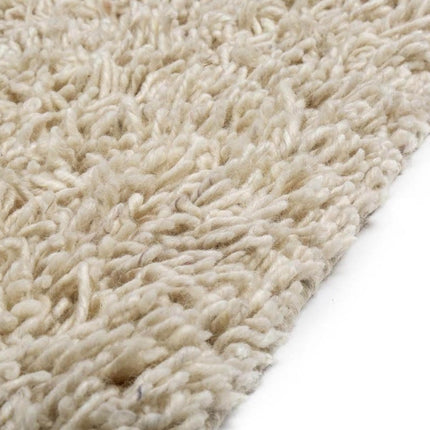 Wollen vloerkleed Berbero Lungo bebroken wit 815 - Feelgood by Brinker - Vloerkledenloods