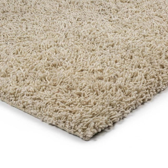 Wollen vloerkleed Berbero Lungo bebroken wit 815 - Feelgood by Brinker - Vloerkledenloods