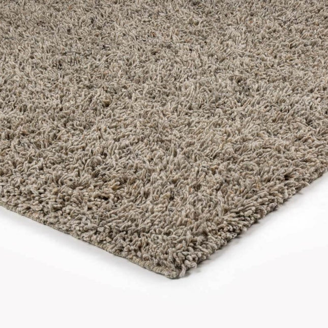 Wollen vloerkleed Berbero Lungo natuurlijk grijs 834 - Feelgood by Brinker - Vloerkledenloods