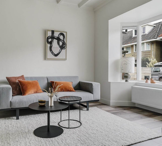 Wollen vloerkleed Bergamo 10 - Eva Interior - Vloerkledenloods