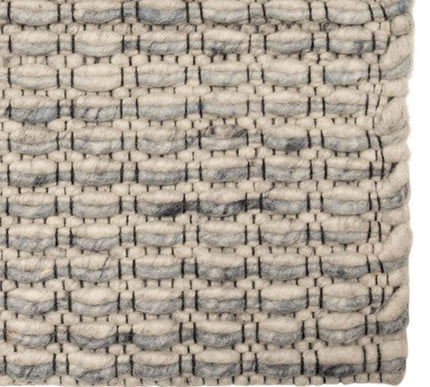 Wollen vloerkleed Duetto 03 de munk carpets - Vloerkledenloods