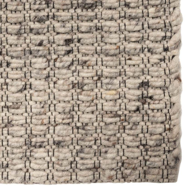 Wollen vloerkleed Duetto 04 de munk carpets - Vloerkledenloods