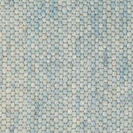 Wollen vloerkleed Greenland 151 Licht Blauw Mix - Eva Interior - Vloerkledenloods