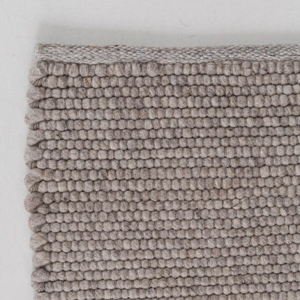 Wollen Vloerkleed Grijs/Beige Vik - Vloerkledenloods