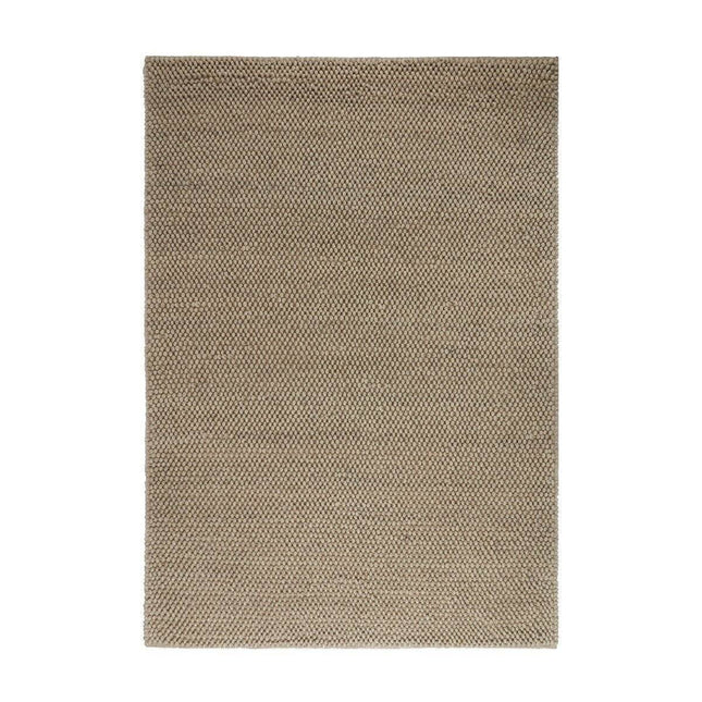 Wollen vloerkleed Lecco wit/beige - Vloerkledenloods