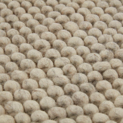 Wollen vloerkleed Lecco wit/beige - Vloerkledenloods